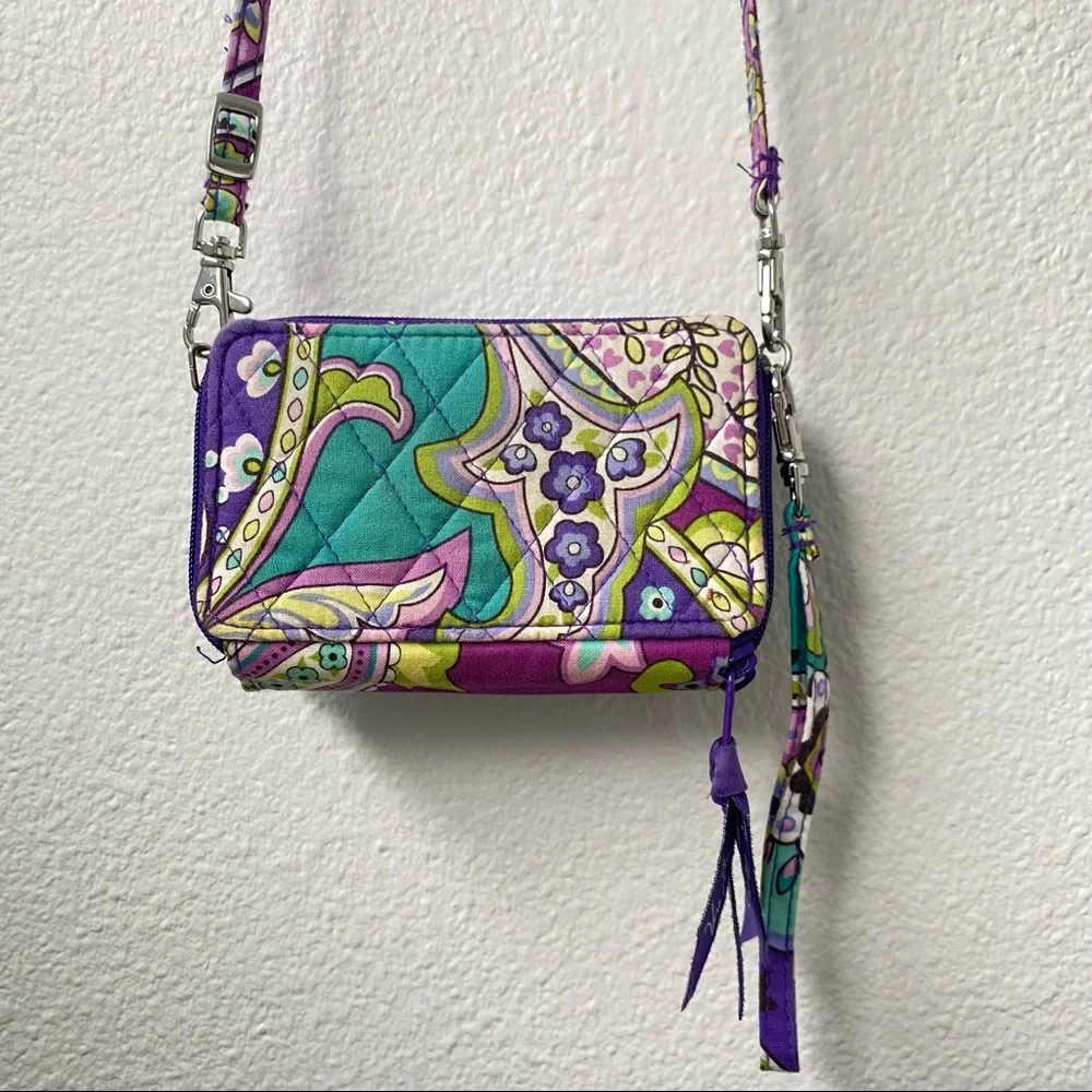 Vera Bradley Small Purse Removable Strap Wallet - Picture 3 of 12